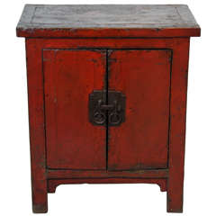 Small 19th Century Lacquer Cabinet
