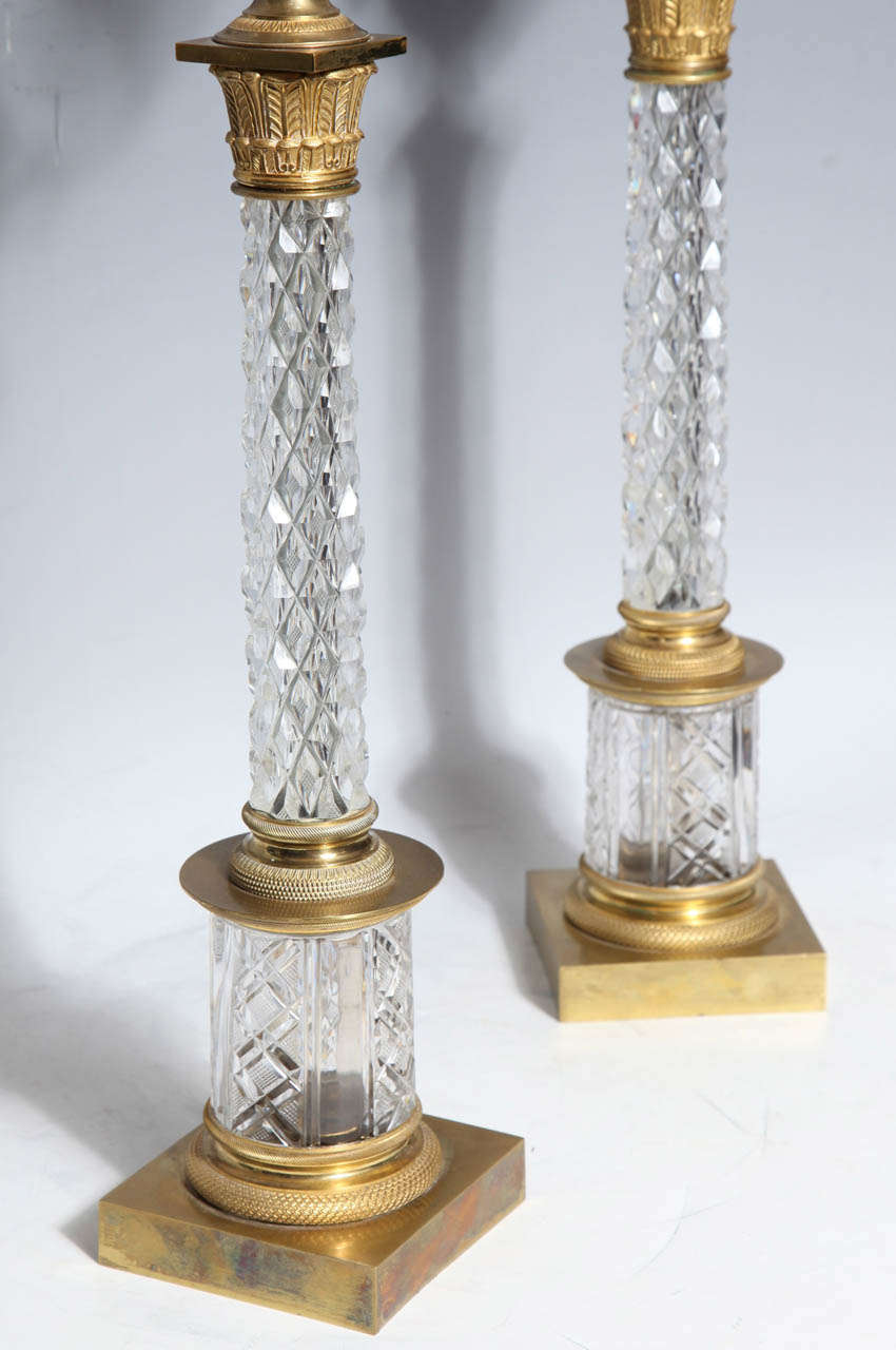 imperial crystal candle holder