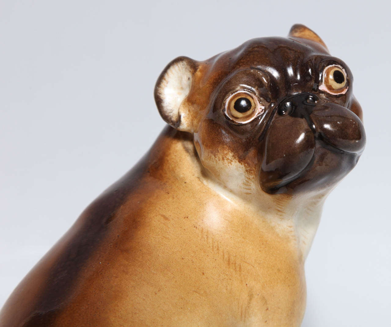 Groupe de chiens et de coqs en porcelaine de Meissen du début des années 1800, inspiré de Kandler 1