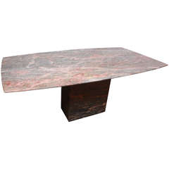 1960's Italian Marble Dining Table