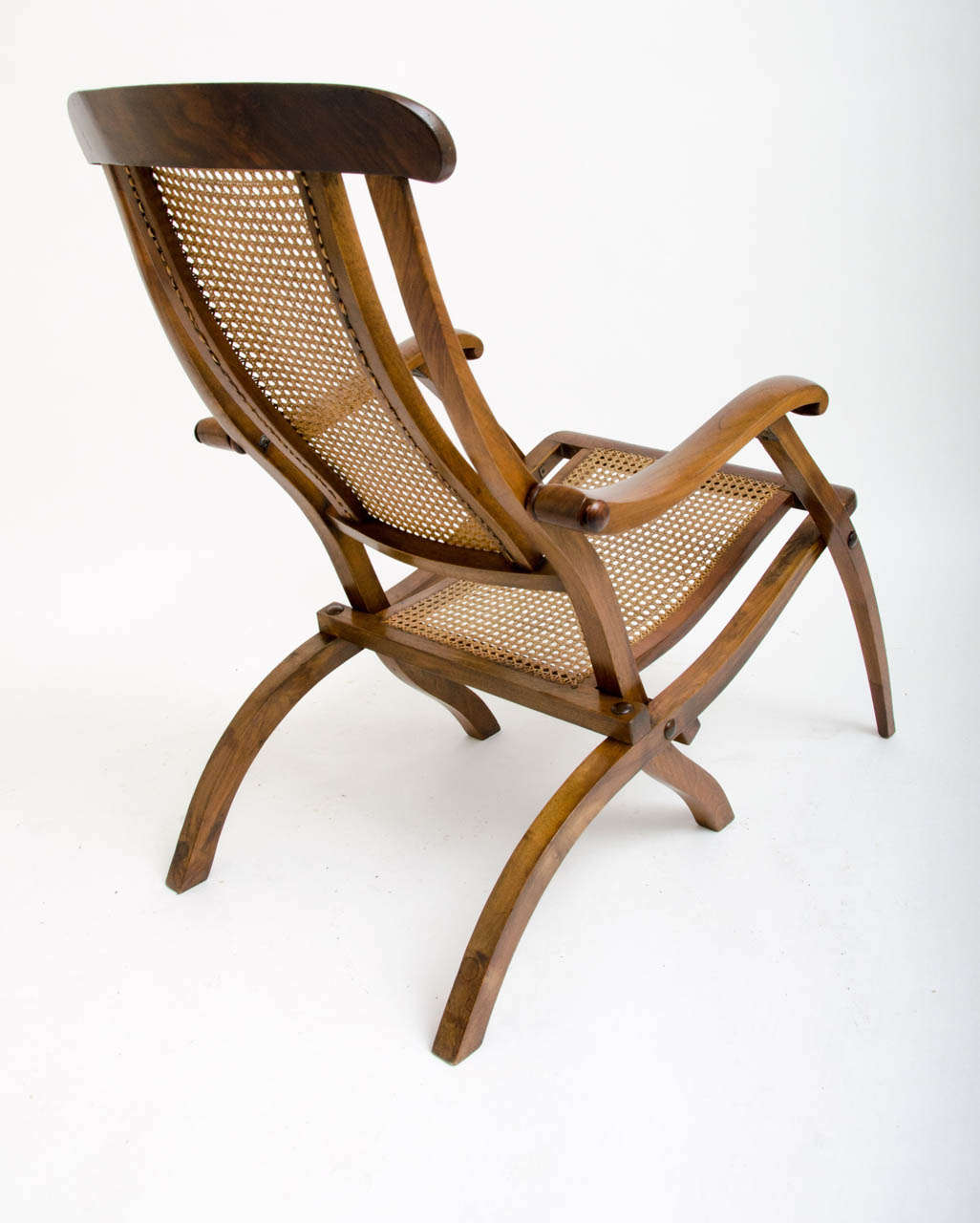 19th Century Steamer Ship Chair For Sale at 1stDibs
