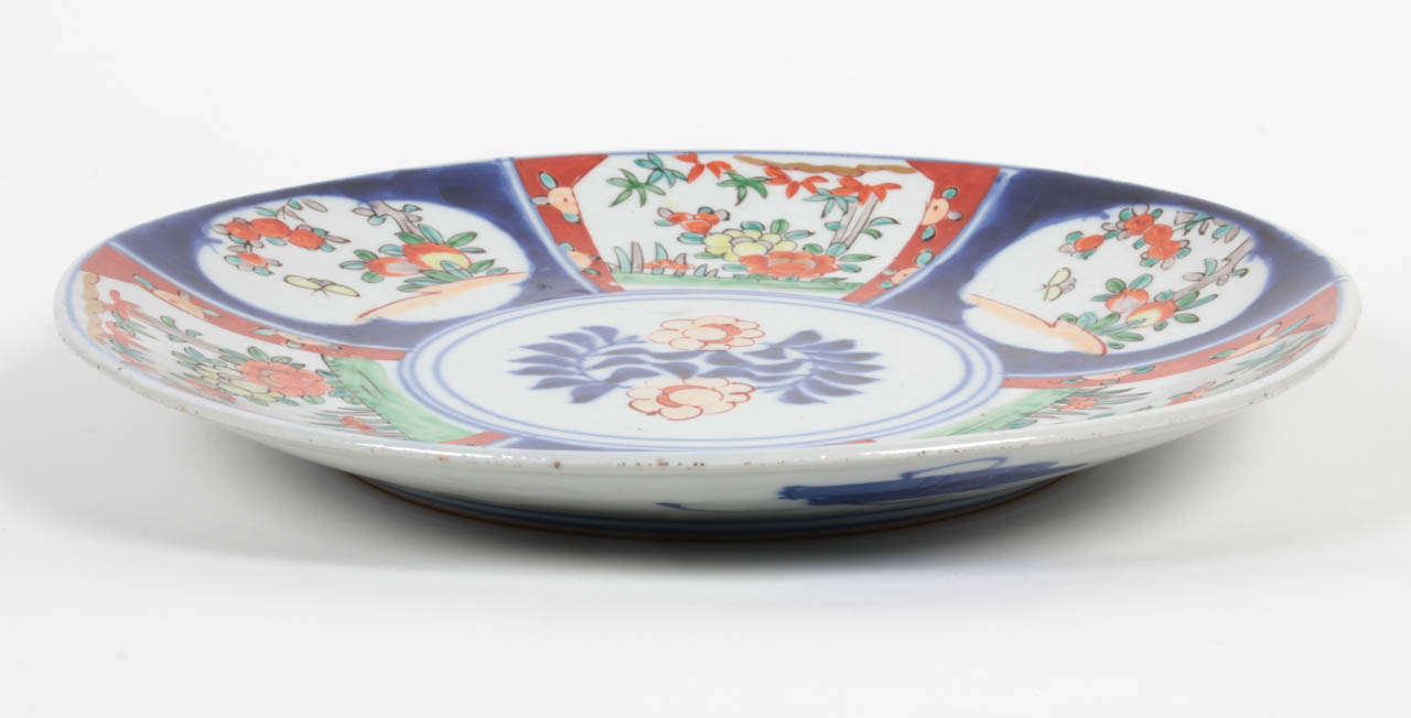 Antique Imari Charger.  Japan, circa 1880.  Excellent condition.