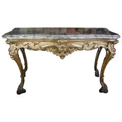 Antique A Very Important Italian Console 18th Century