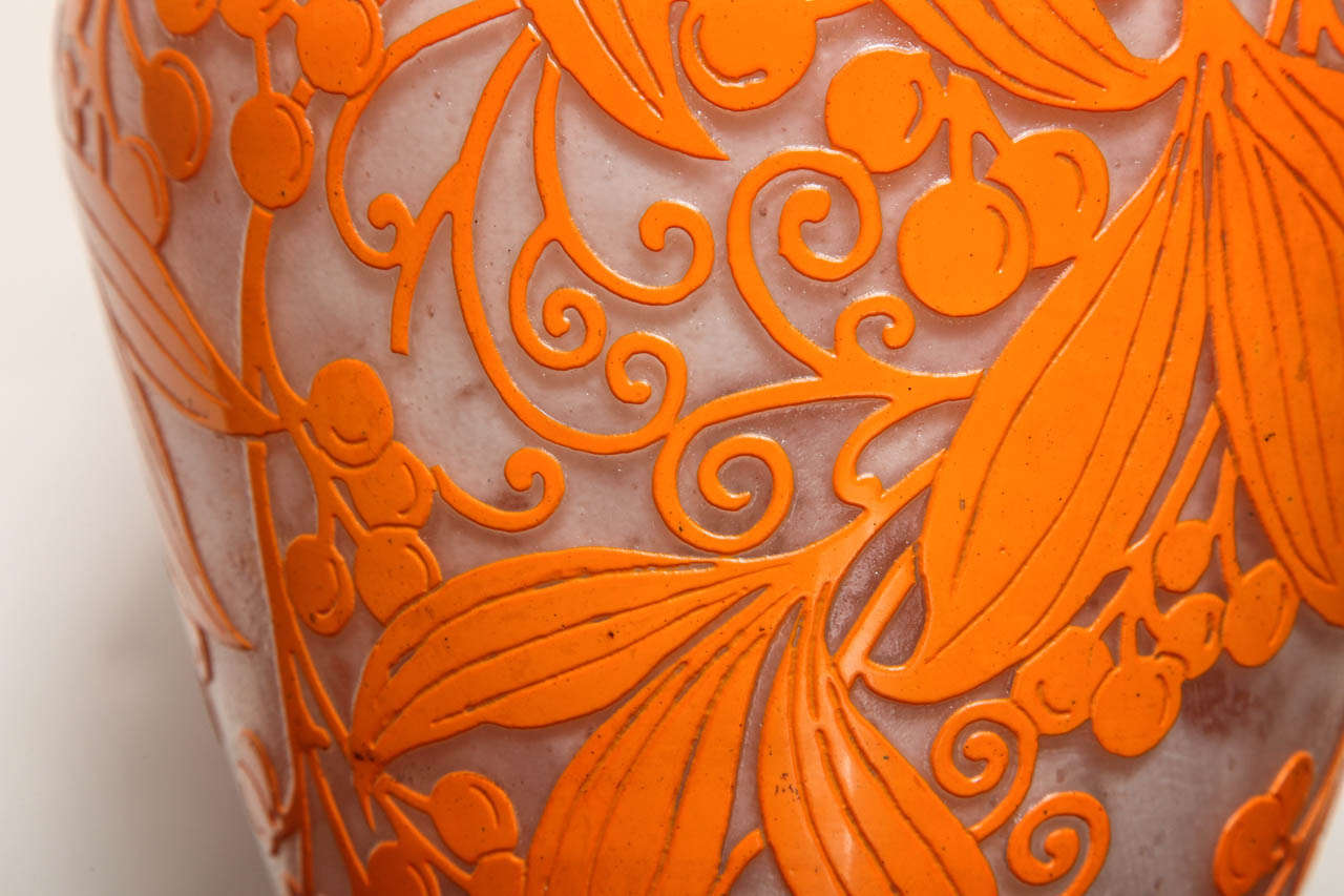 Daum Nancy Rare Art Deco Vase 4