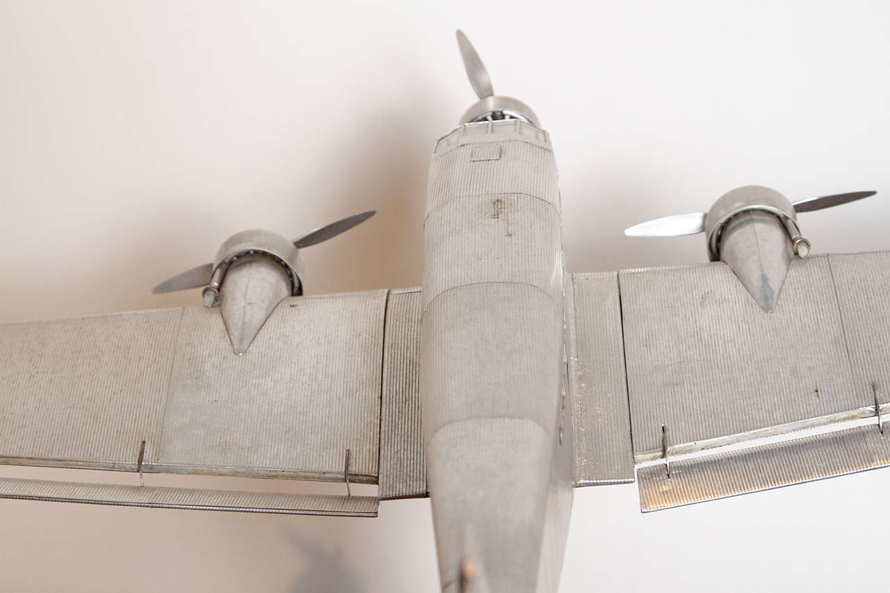 French Junkers Ju 52 aeronautical model from Paris