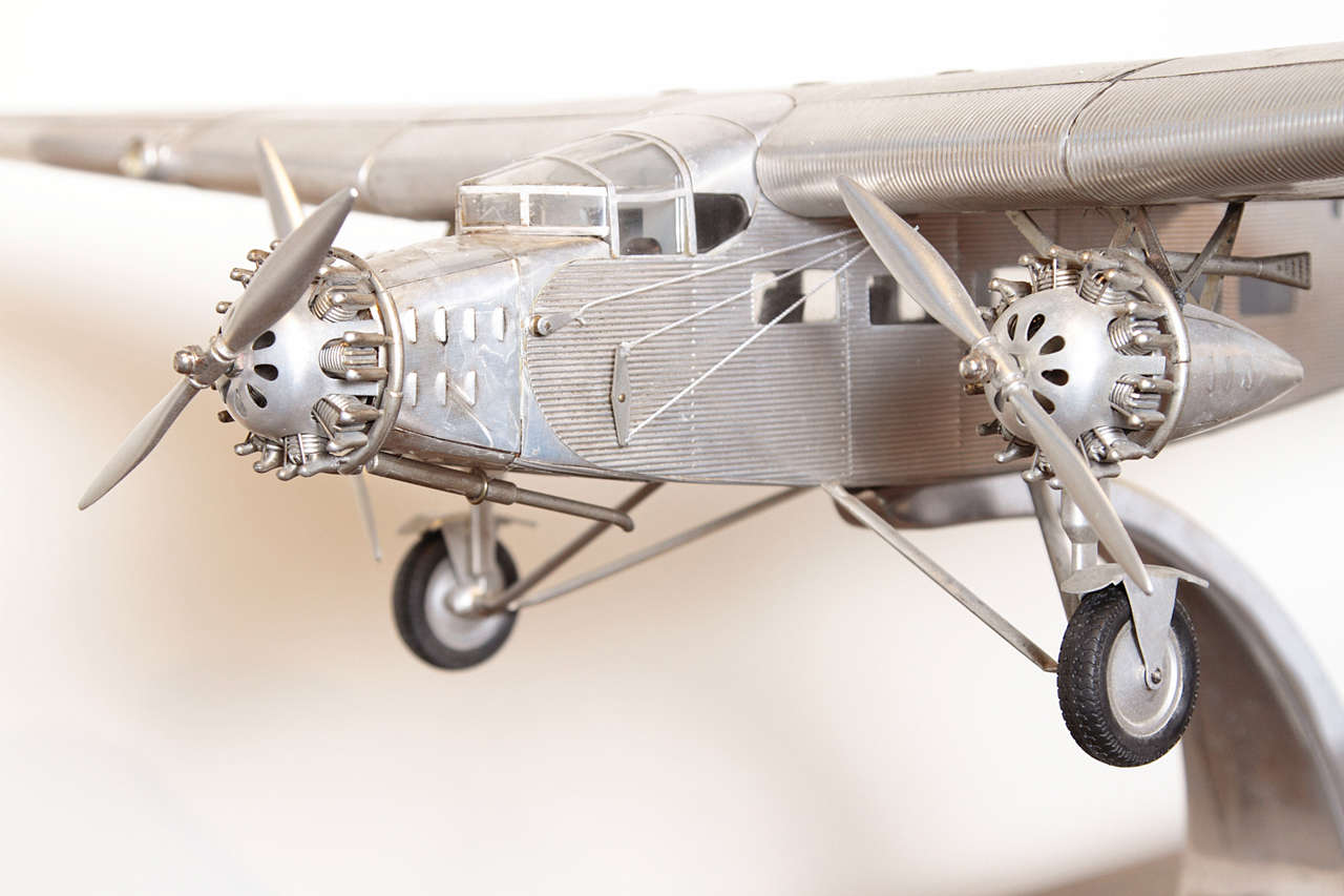 C.1920's Fokker F.VII Aeronautical Model from Paris 2