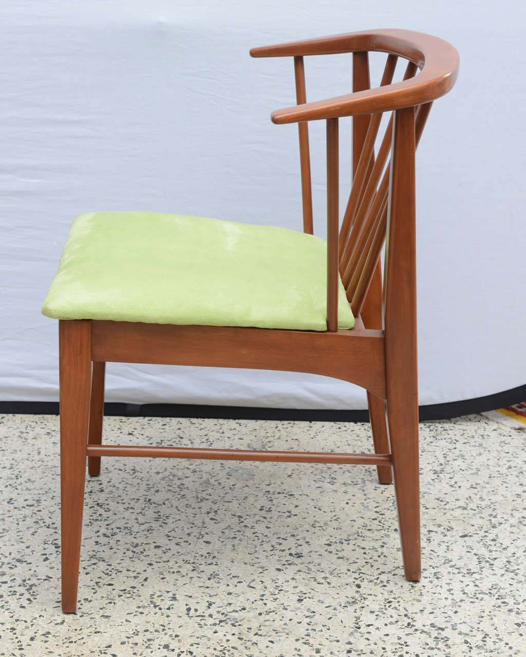 Pair of  teak chairs--1960s Denmark In Excellent Condition In Miami, FL