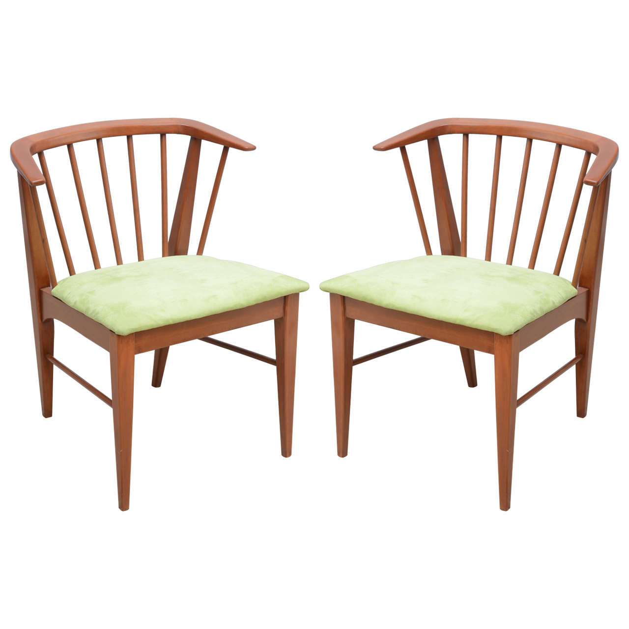 Pair of  teak chairs--1960s Denmark