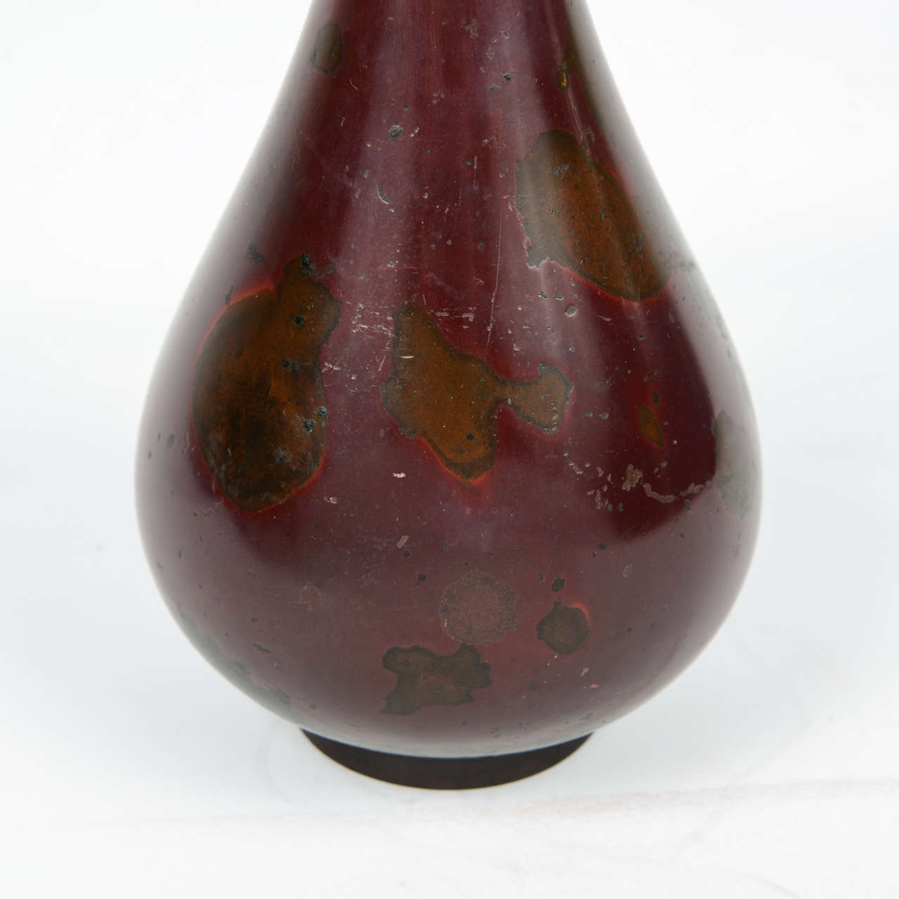 19th Century Meiji Japanese Bronze Vase 1