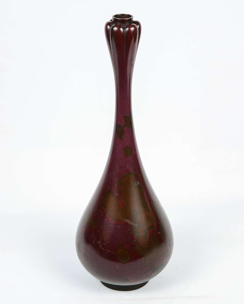 19th Century Meiji Japanese Bronze Vase 2
