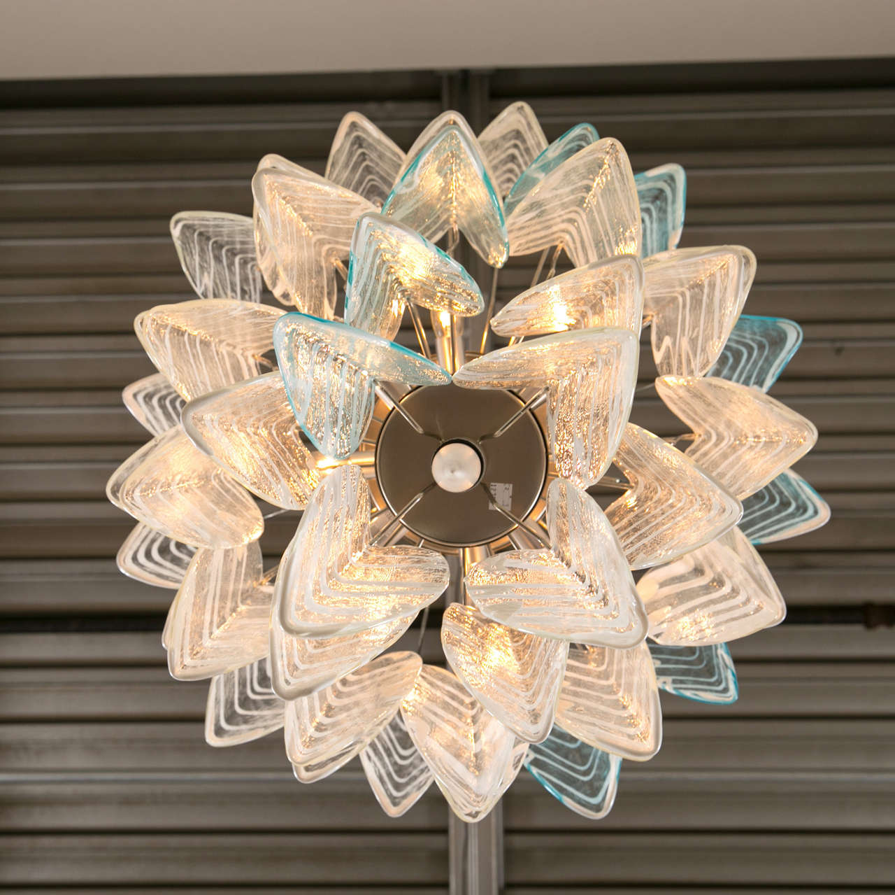 Mid-20th Century Spectacular Murano Glass Chandelier