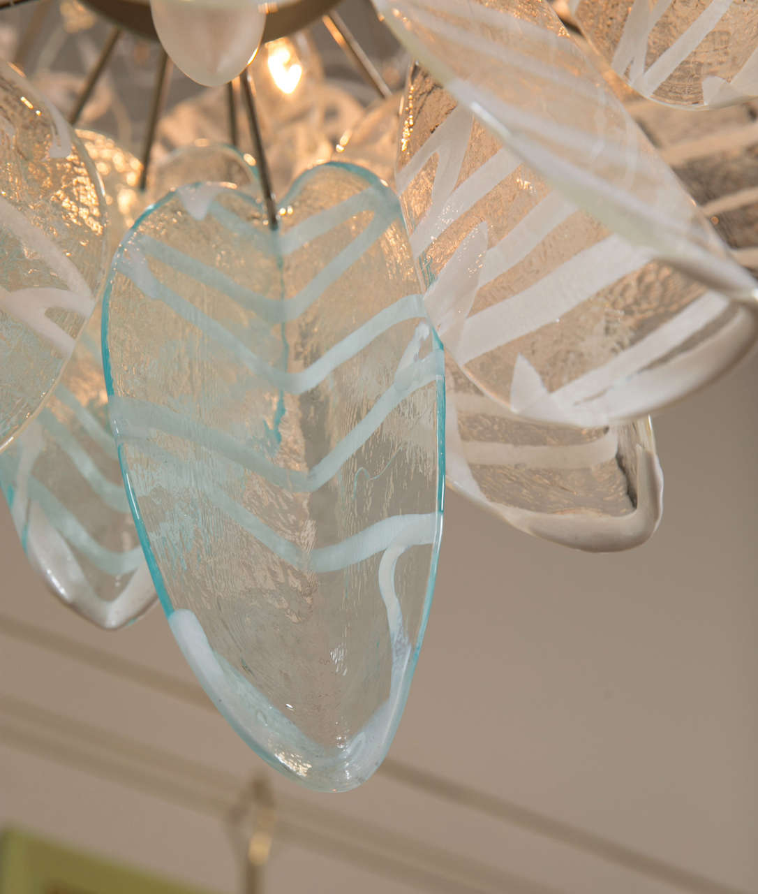 Blown Glass Spectacular Murano Glass Chandelier