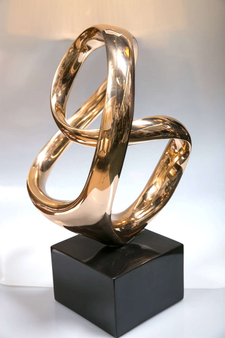 Antonio Grediaga Kieff Escultura abstracta de bronce
