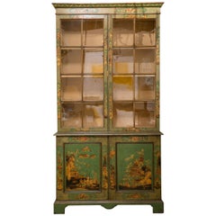 Antique George III Japanned Bookcase