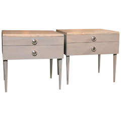 Pair of Paul Frankl for Johnson Furniture Co. Tables