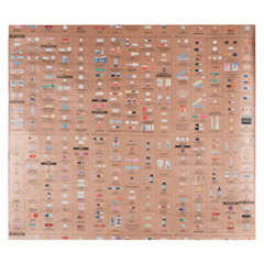 Thirty Rolls of Damien Hirst Gold Pharmacy Wallpaper