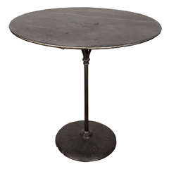 Vintage French Metal Grenoble Table