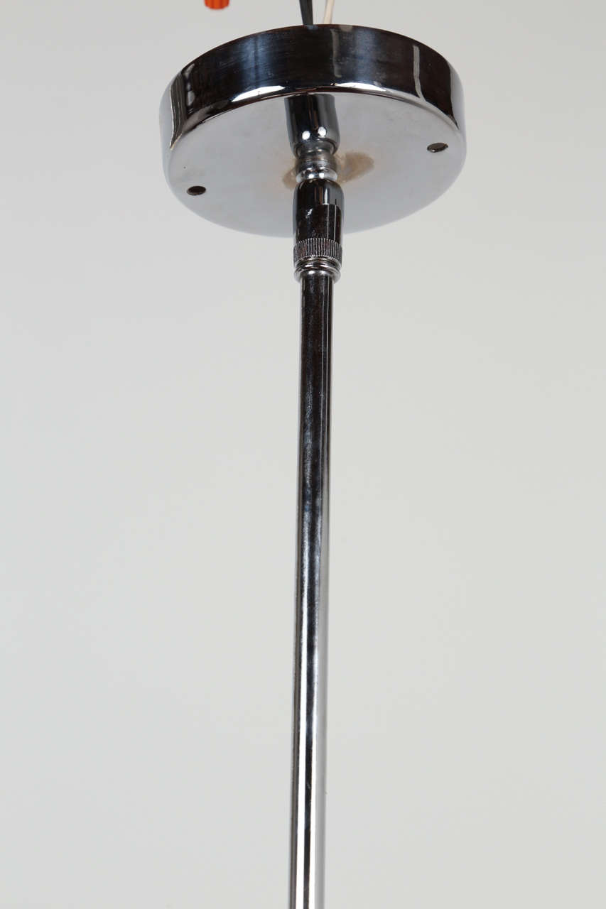 Chrome Fixture Attributed to Sciolari 3