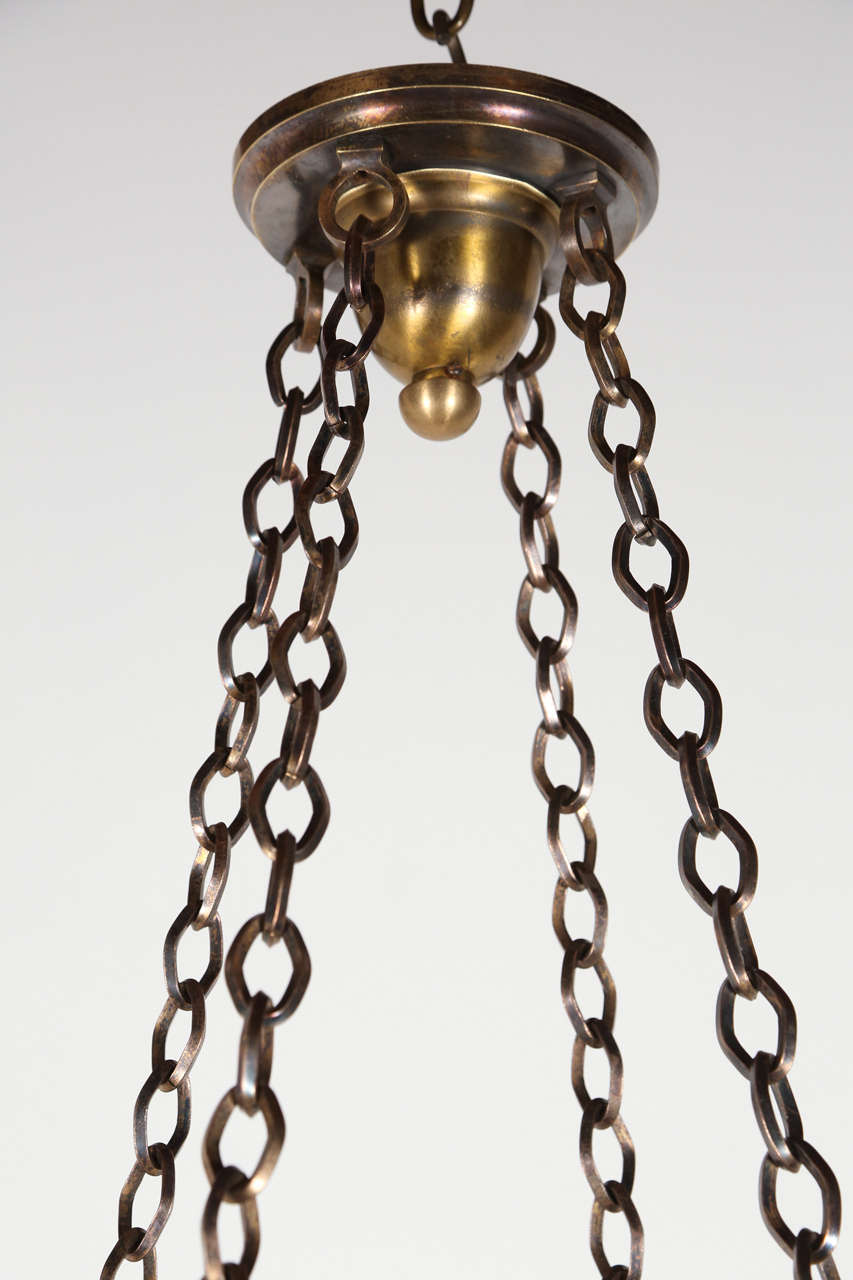 Apparecchio in rame e ferro martellato di Copper & Craft in vendita 2