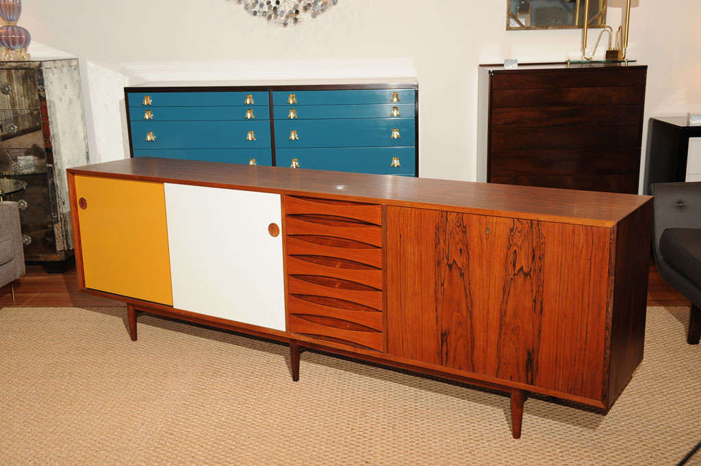 Danish Arne Vodder Rosewood Credenza