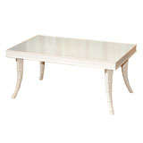 Chic Lacquered Cocktail Table