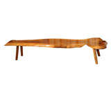 Walnut Slab Coffee Table