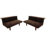 Pair of Mid Century Edward Wormley for Dunbar Couches / Sofas