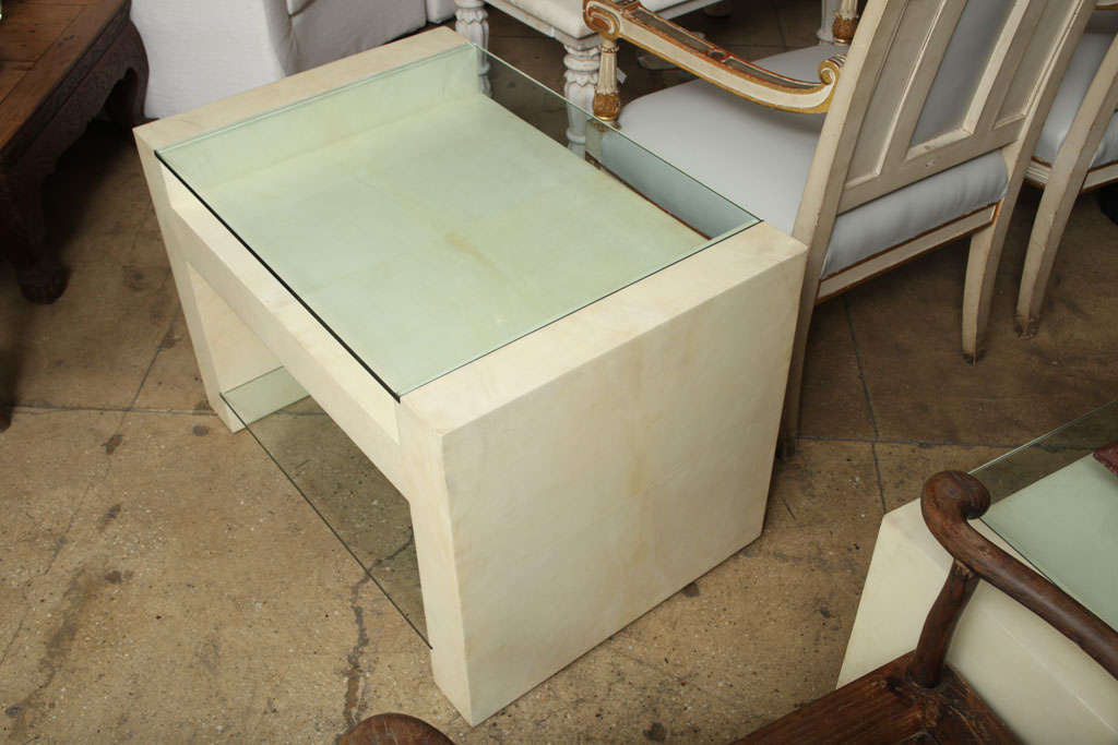 American Parchment Table