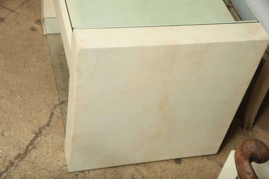 Lacquered Parchment Table