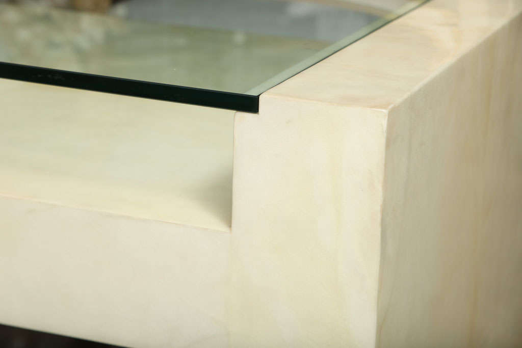 20th Century Parchment Table