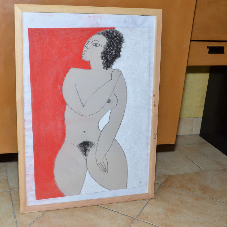 1950-1960 Pastello di Anna Siverberg