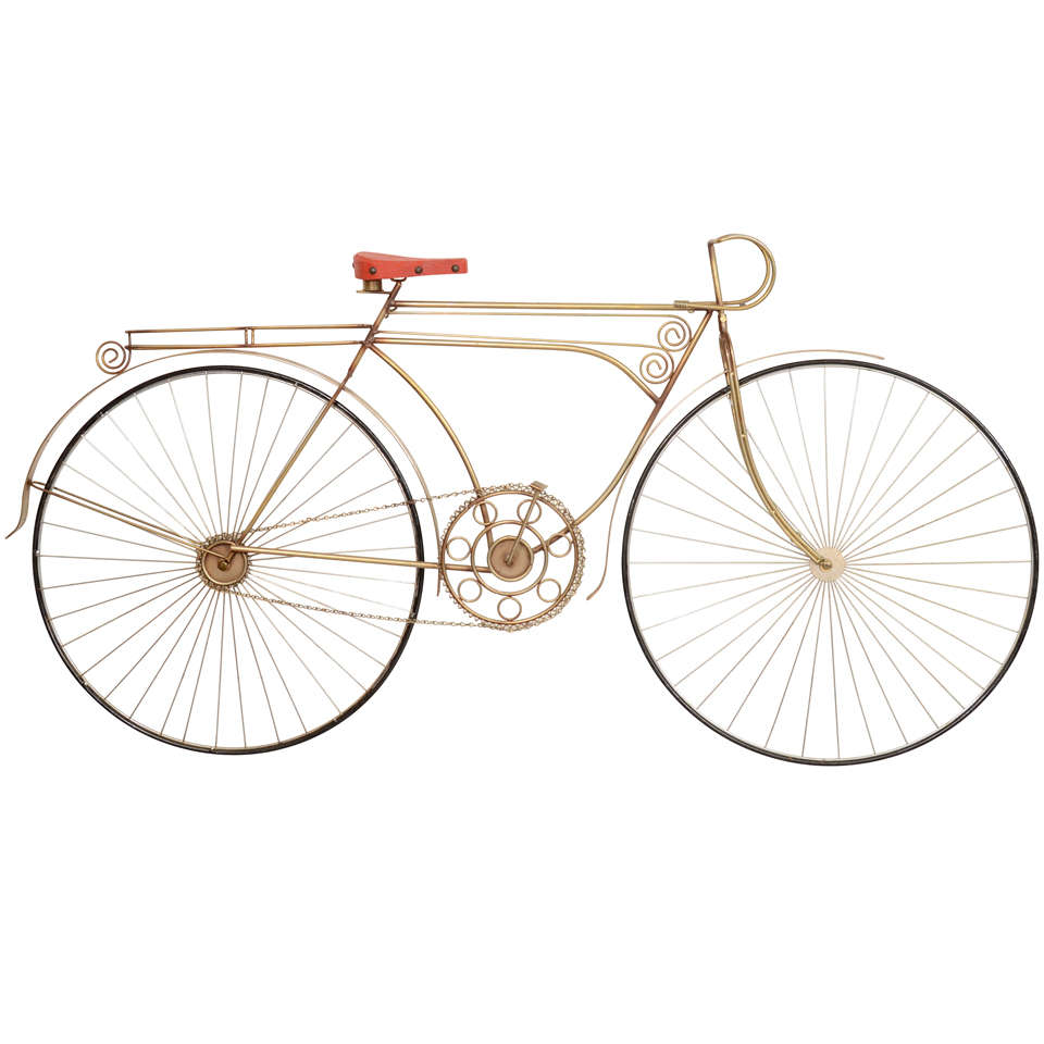 Curtis Jere Bicycle Wall Sculpture
