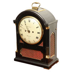 Antique 19th Century Irish Bracket Clock 