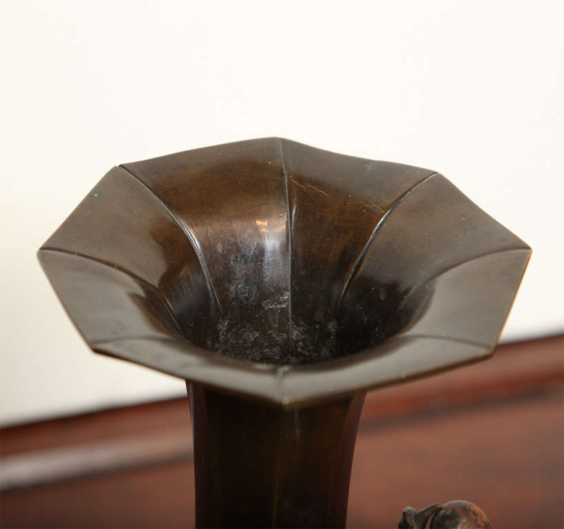 19th Century Japanese, Bronze Vase 2