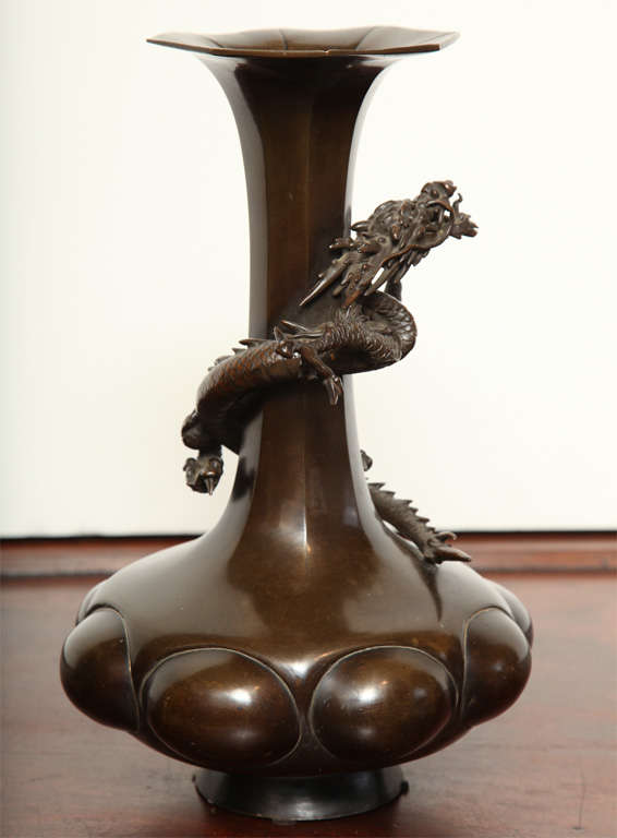 19th Century Japanese, Bronze Vase 3