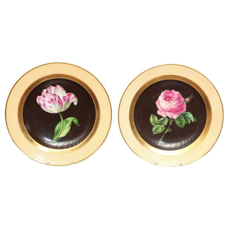 Two 19th Century Viennese Plates For Sale
