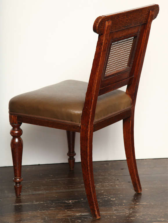 Set of 14 George IV Oak Dining Chairs In Excellent Condition In New York, NY