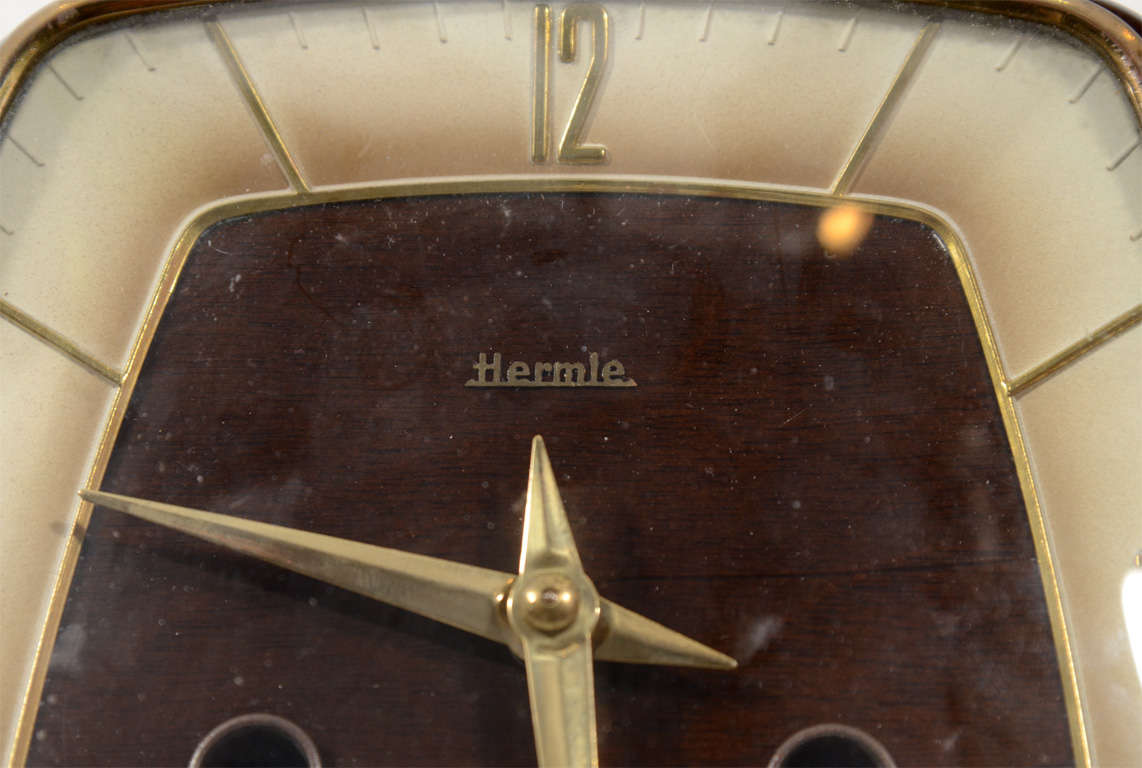 vintage hermle mantel clock