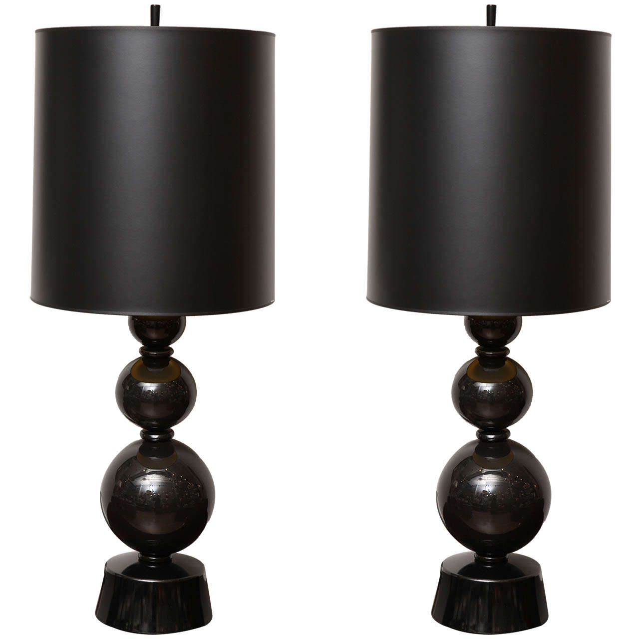 Pair of Art Deco Table Lamps For Sale at 1stDibs