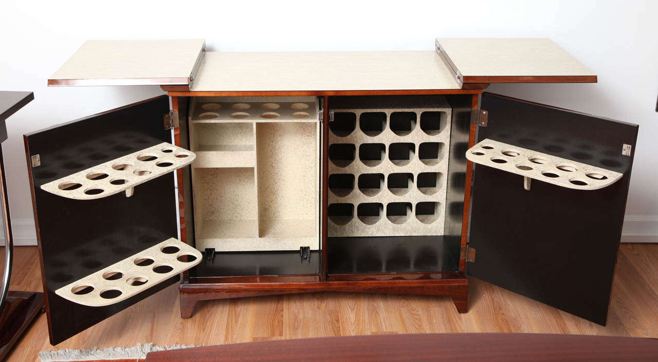 fold out bar cabinet
