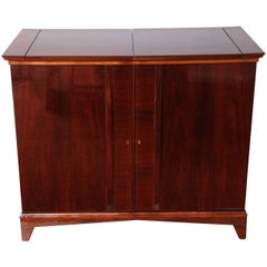 Vintage Mid-Century Fold-Out Bar Cabinet