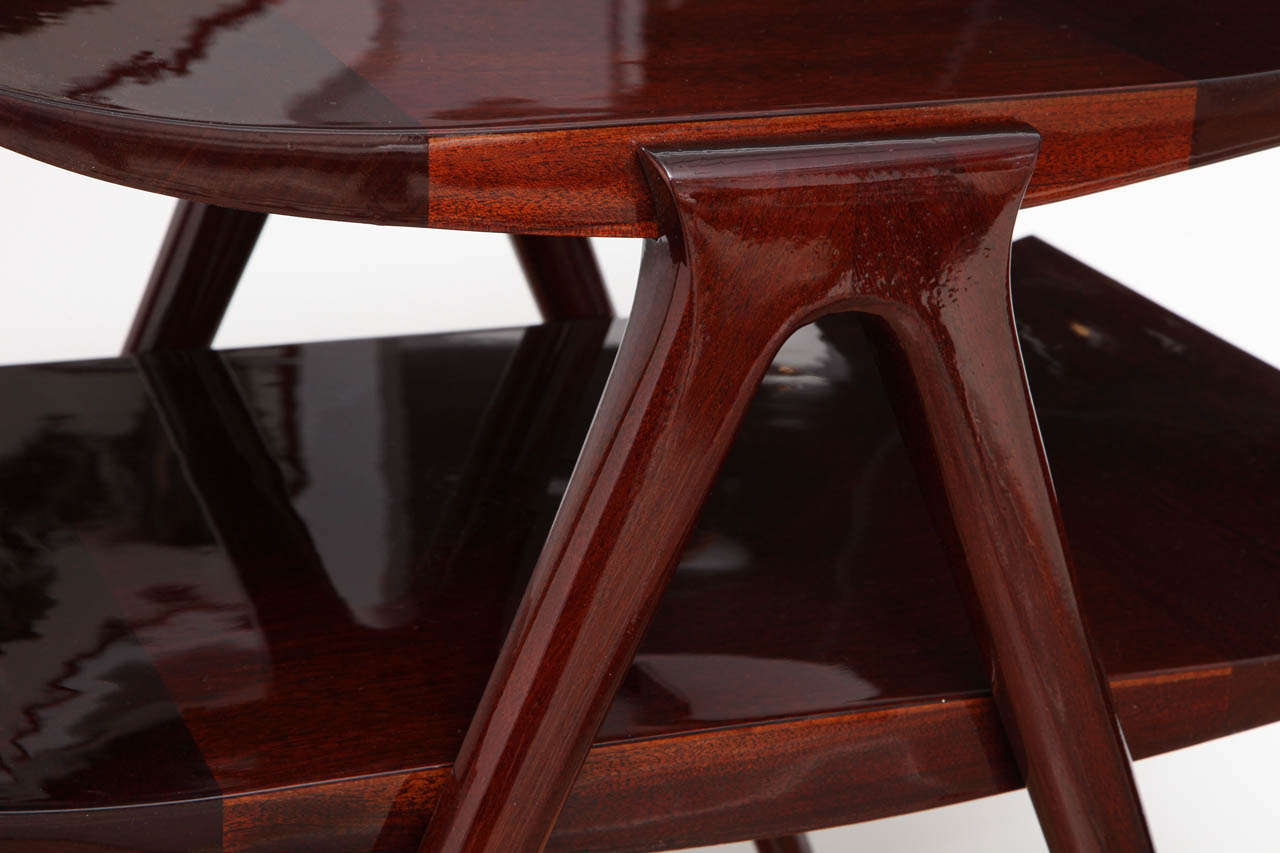 Mid-20th Century Side Table in the Style of Gio Ponti