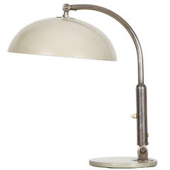 Bauhaus Table Lamp Hala designed by Busquet Circa 1930