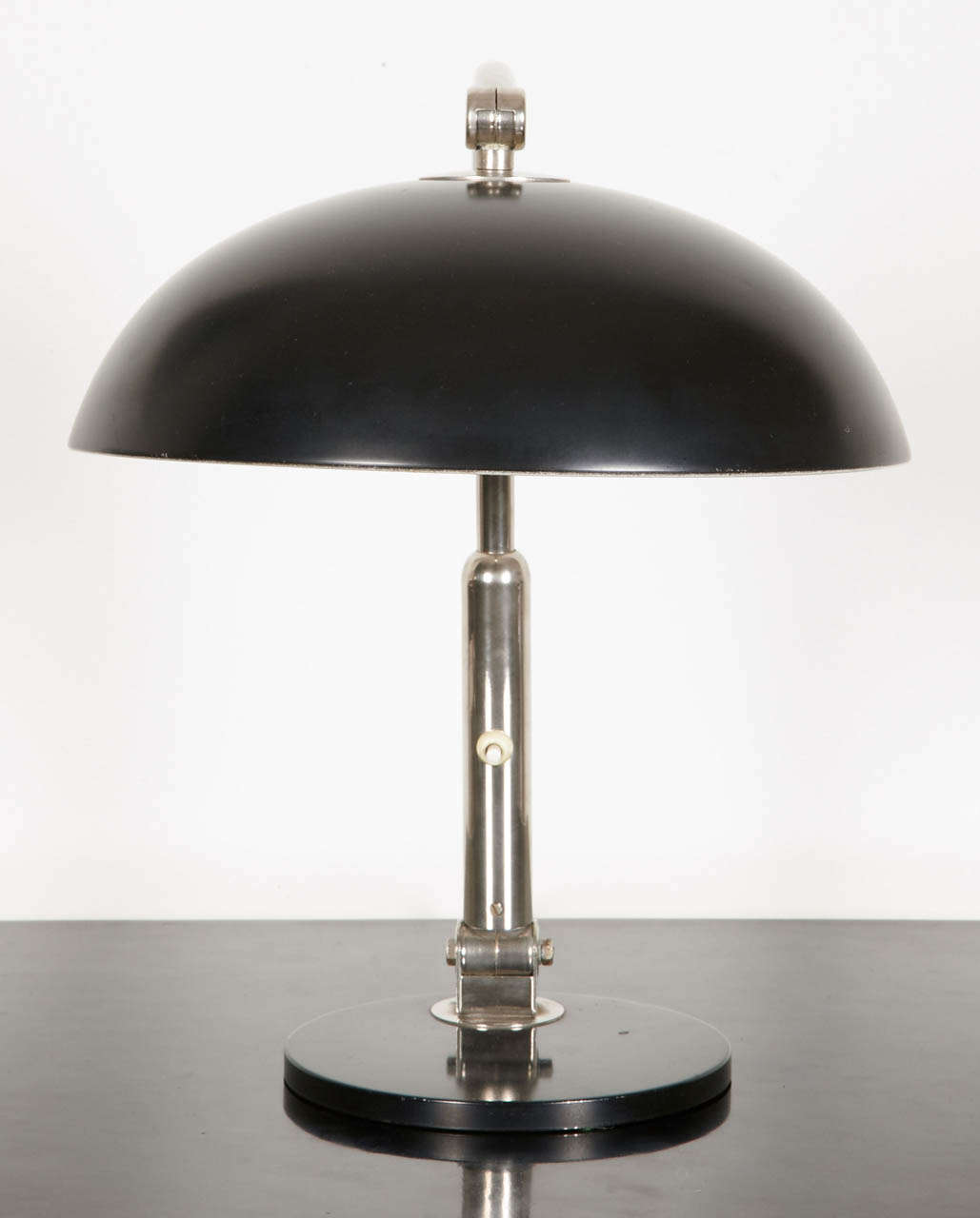 German Bauhaus Table Lamp Hala designed by Busquet circa 1930