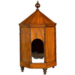 Antique English Georgian Dog or Cat House