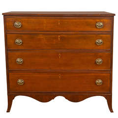 American Federal Period Chest