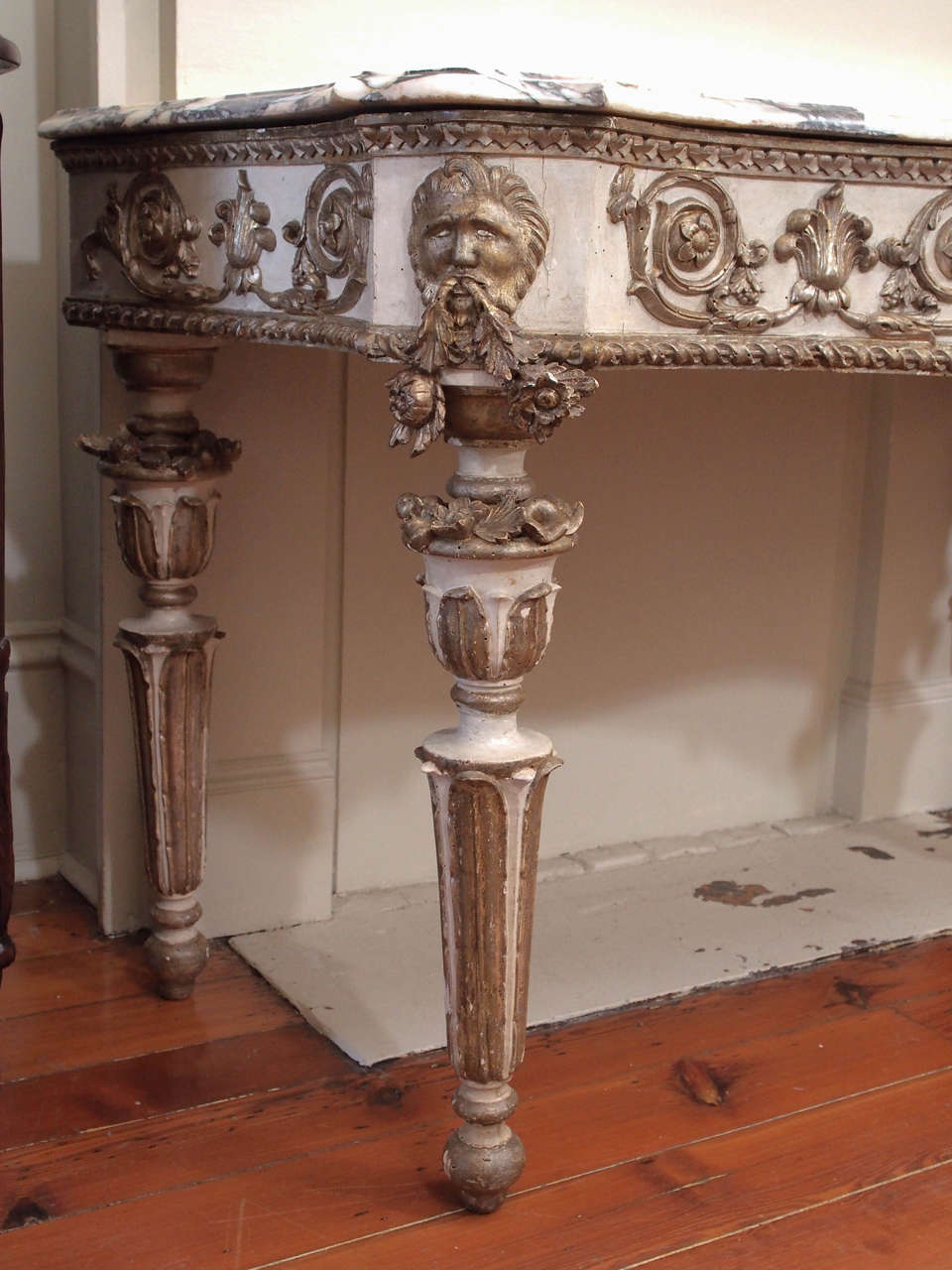 19th Century Italian Console Table For Sale