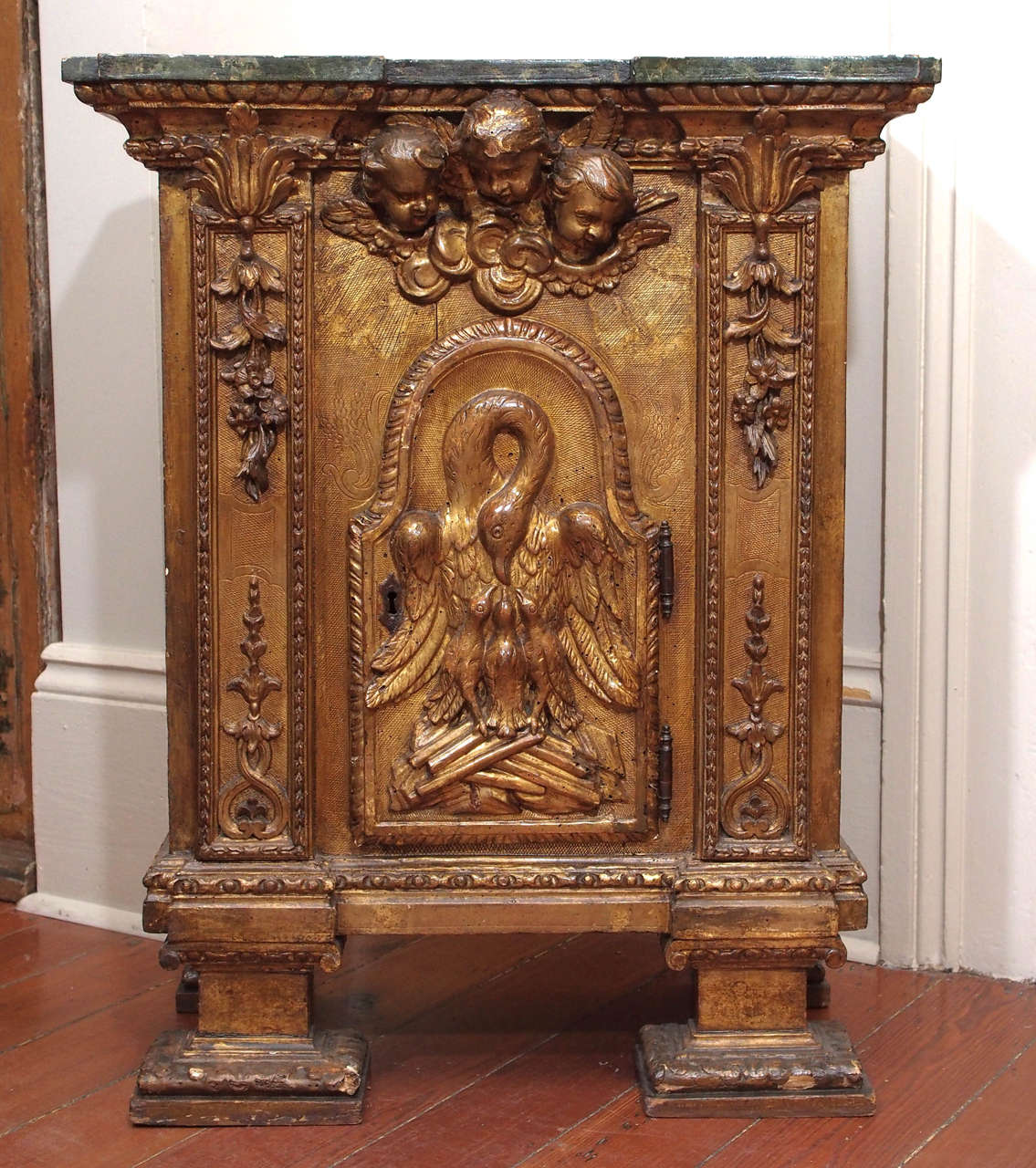 18th Century Continental Altar as Table or Cabinet
