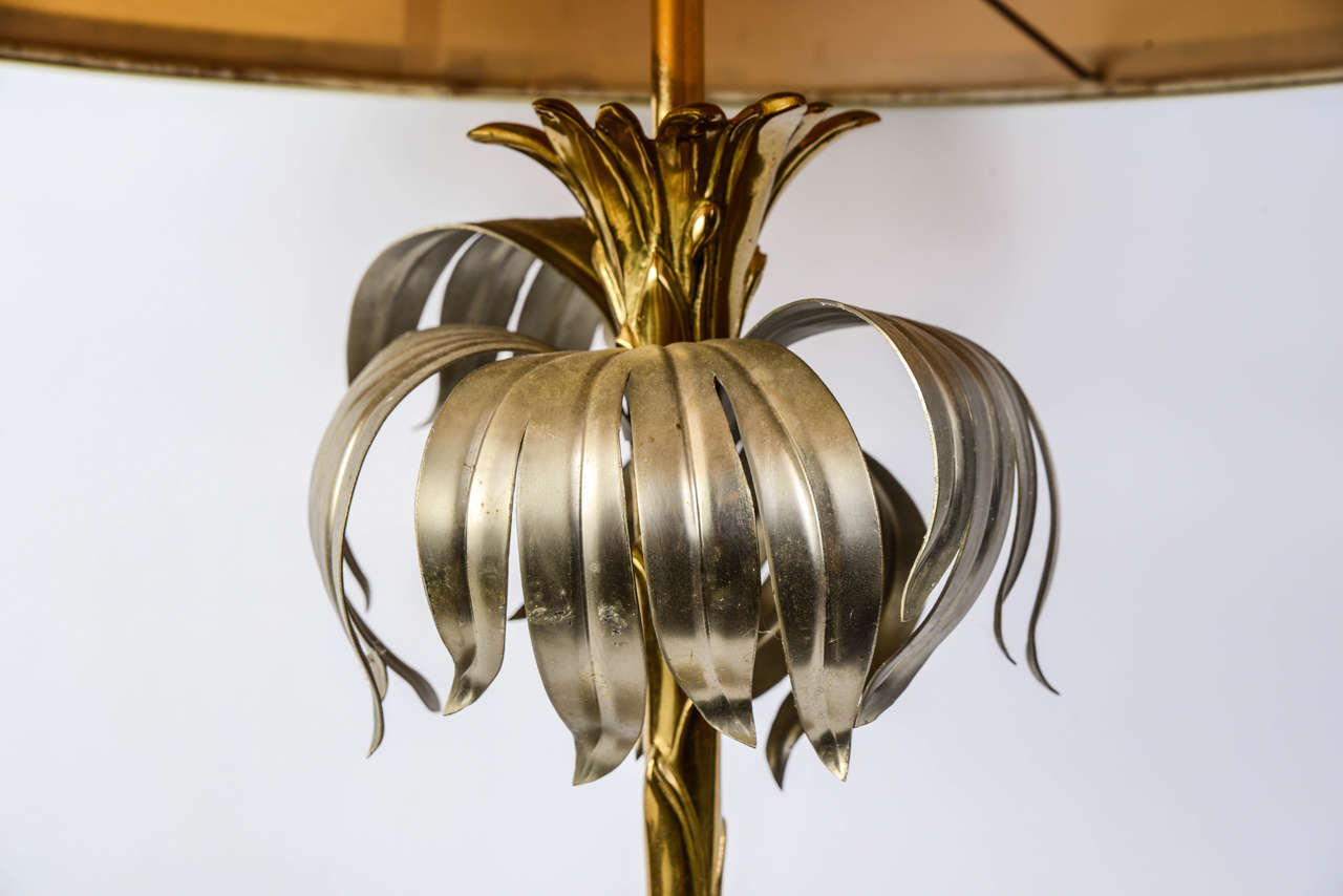 French Beautiful Bronze Tree Lamp by Baguès