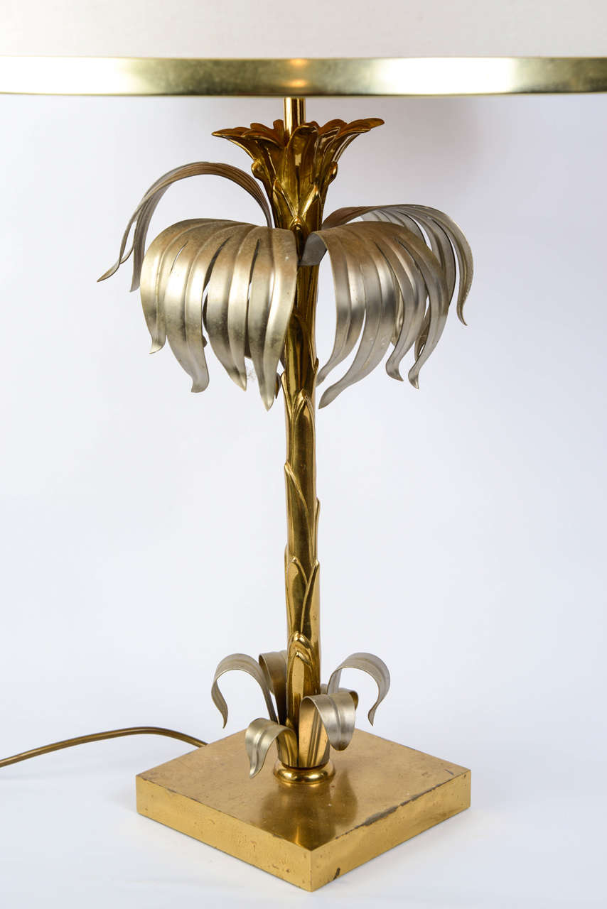 Beautiful Bronze Tree Lamp by Baguès In Good Condition In Saint-Ouen, IDF